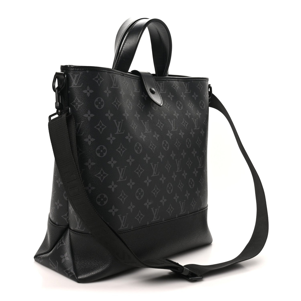 Monogram Eclipse Saumur Tote Black