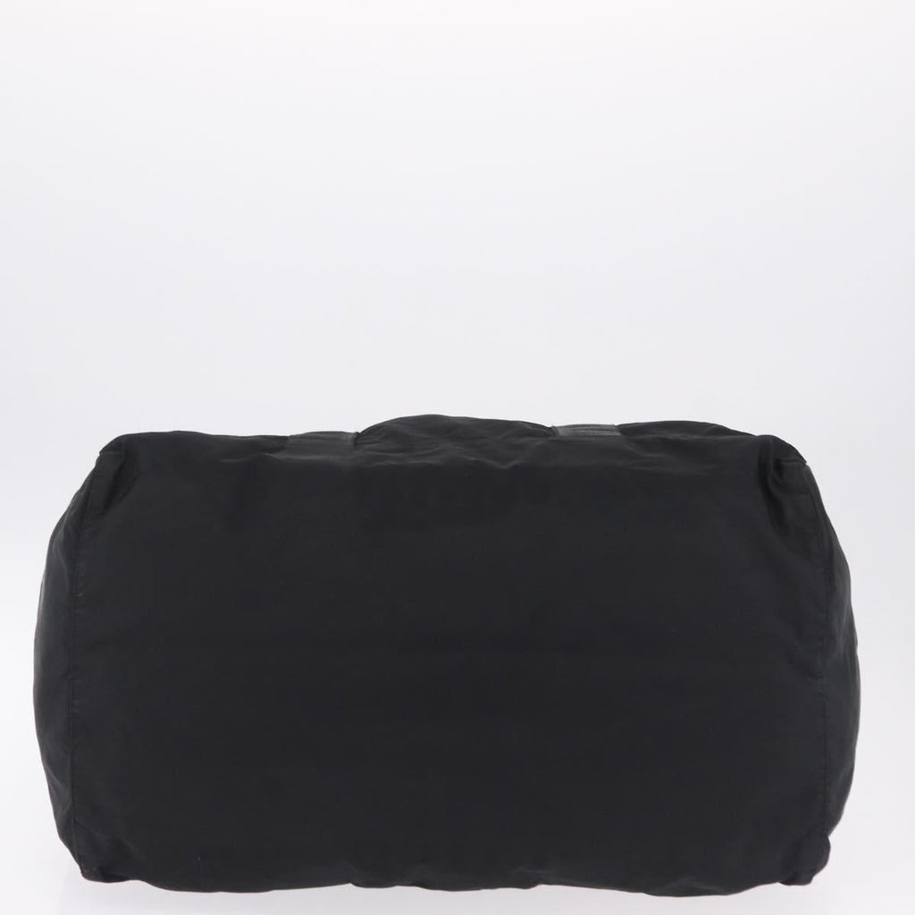 PRADA Shoulder Bag Nylon Leather 5 Set Black Purple Auth 204287