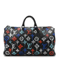 Monogram Eclipse LV Graffiti Keepall Bandouliere 50 Multicolor