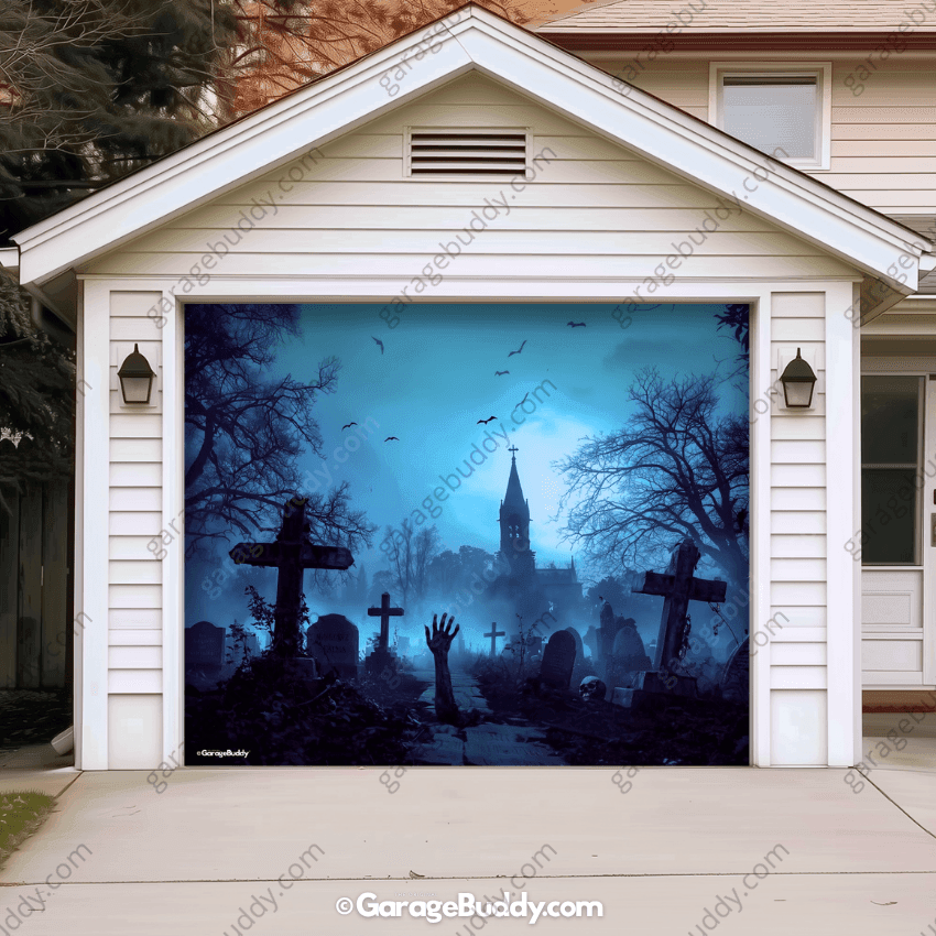 Grave Rising | Halloween Garage Door Cover