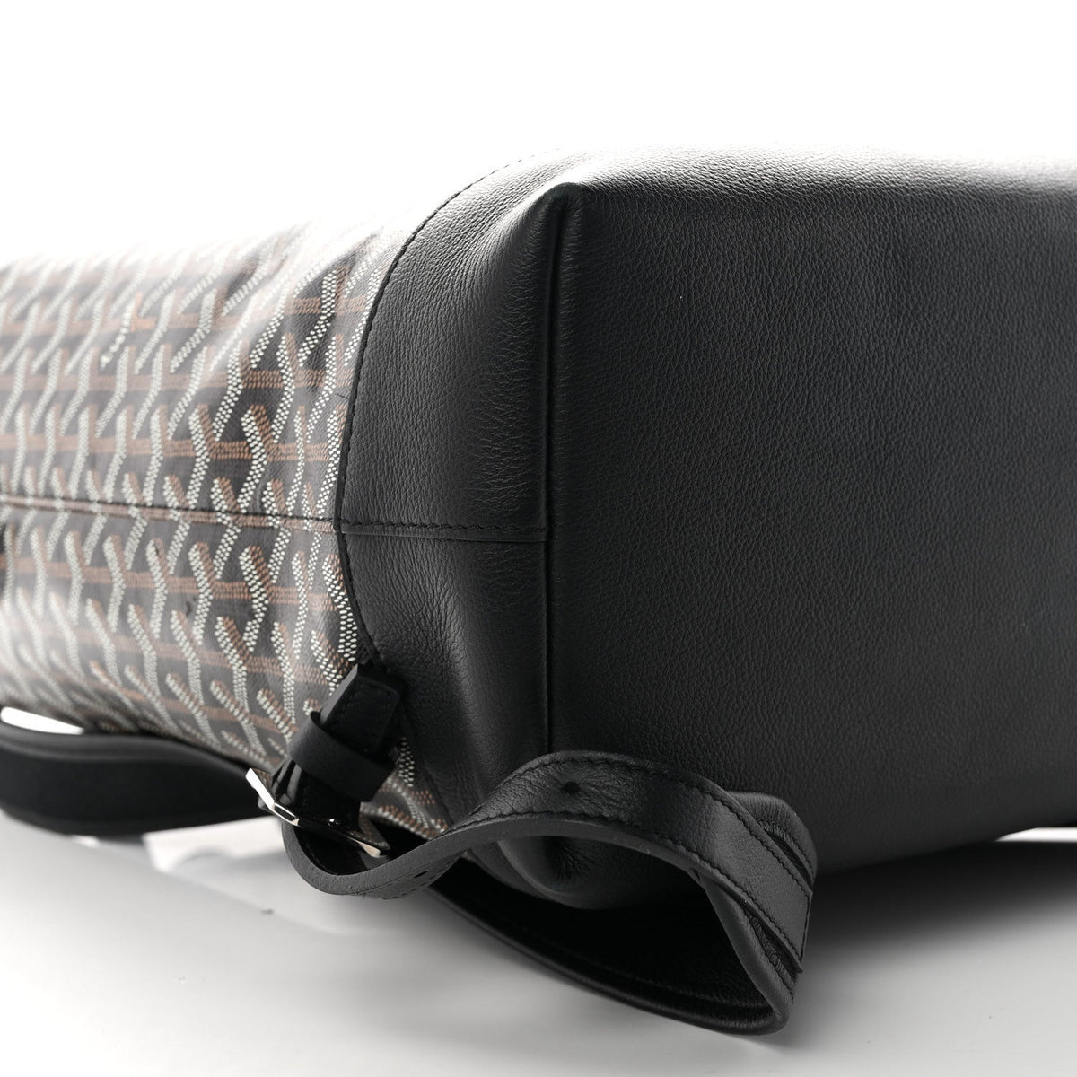 Goyardine Calfskin Cisalpin Backpack Black
