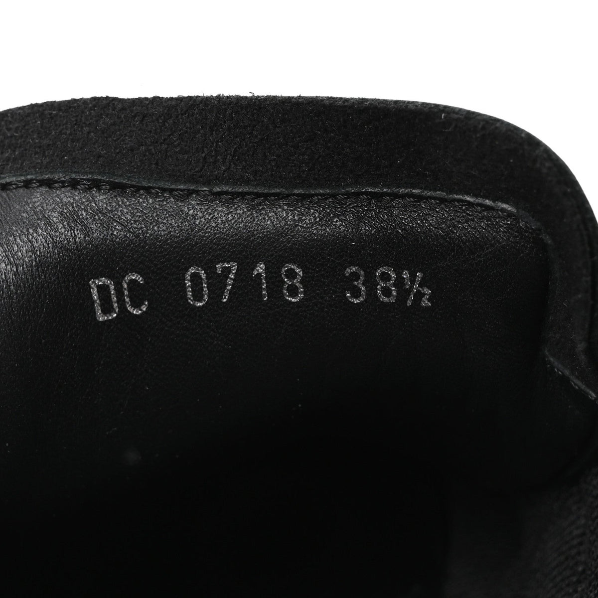 Velvet Mix Diorun Sneakers 38.5 Black Off White