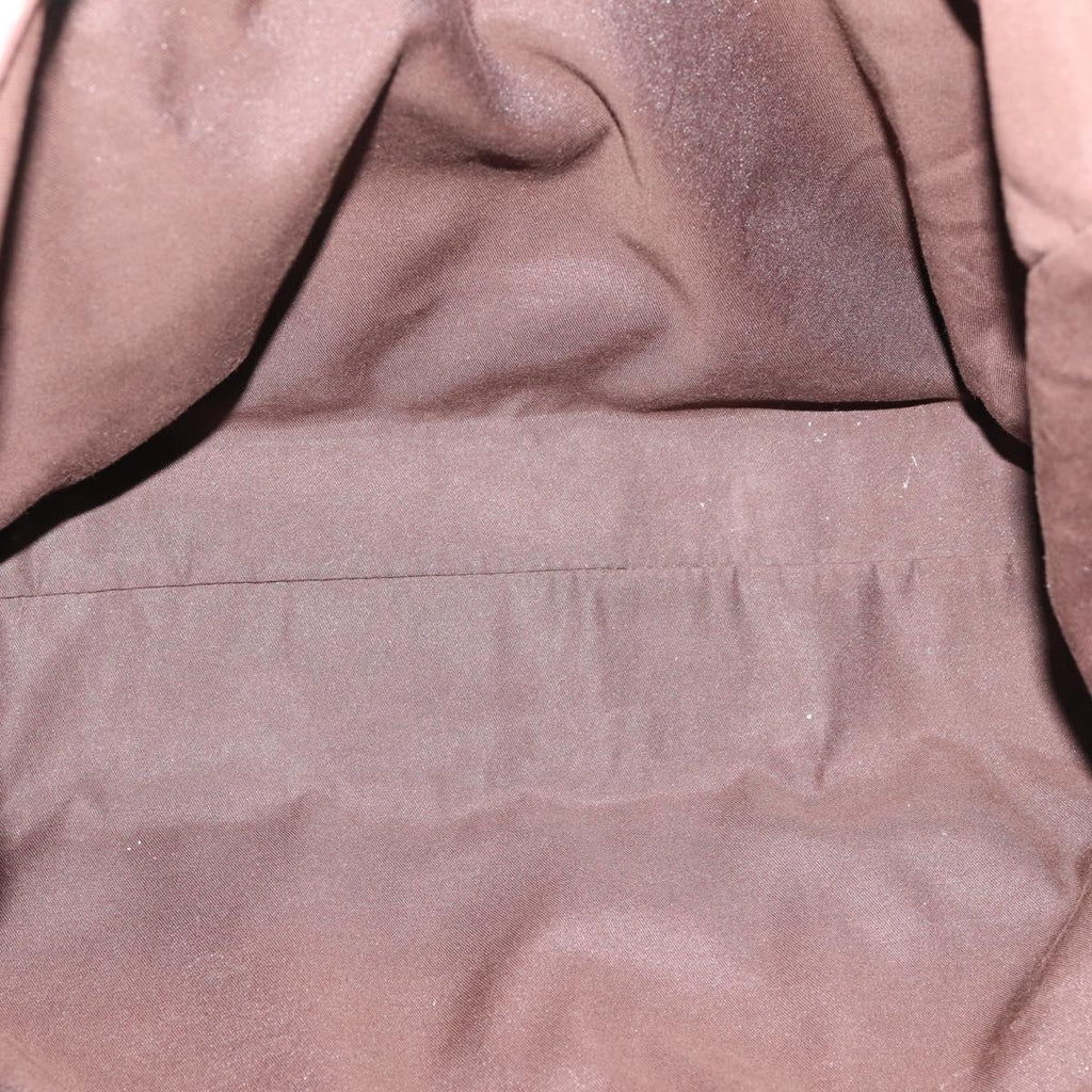 GUCCI GG Canvas Tote Bag Beige Silver 153213 Auth BA16315