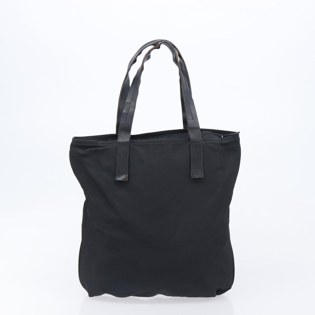 PRADA Tote Bag Nylon 4 Set Khaki Black Brown Auth bs37180