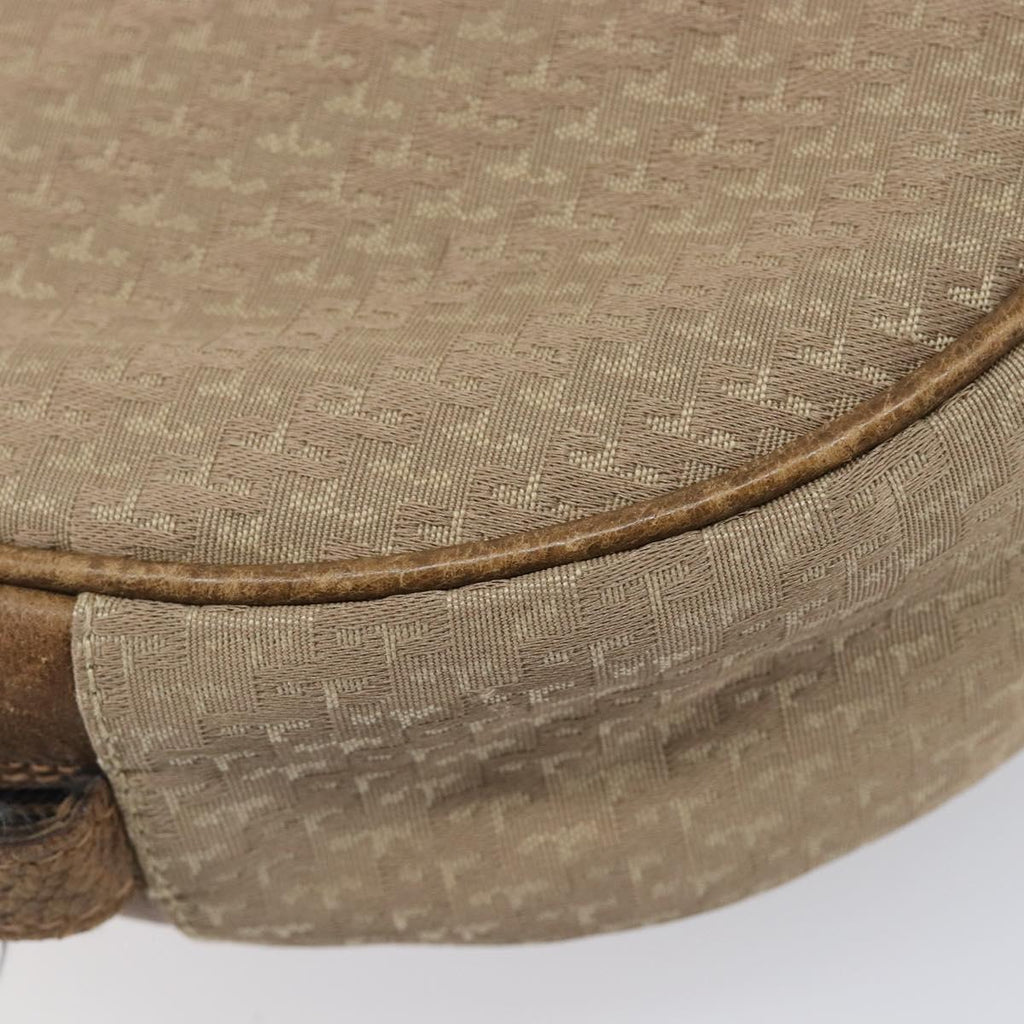 GUCCI Shoulder Bag Canvas Beige Gold 007 58 0179 Auth bs37586