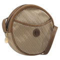 GUCCI Shoulder Bag Canvas Beige Gold 007 58 0179 Auth bs37586