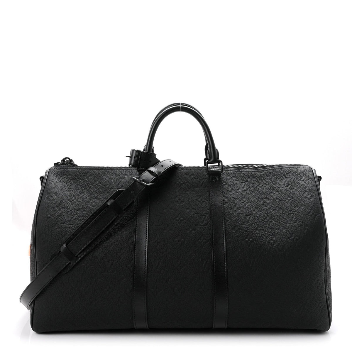 Taurillon Monogram Keepall Bandouliere 50 Black