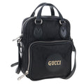 GUCCI GG Canvas Off The Grid Bag Nylon Black Silver 625850 Auth ep16445V