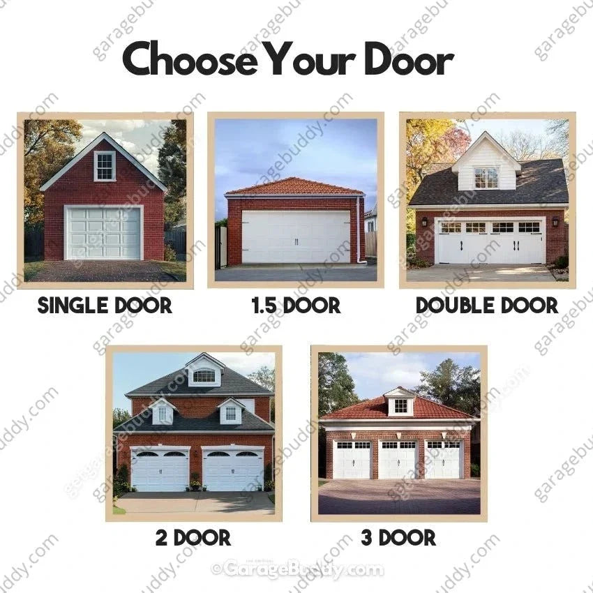 Santa's Retrievers | Christmas Garage Door Cover
