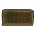 GUCCI Long Wallet Patent leather Red Gold 308005 Auth mr3182A